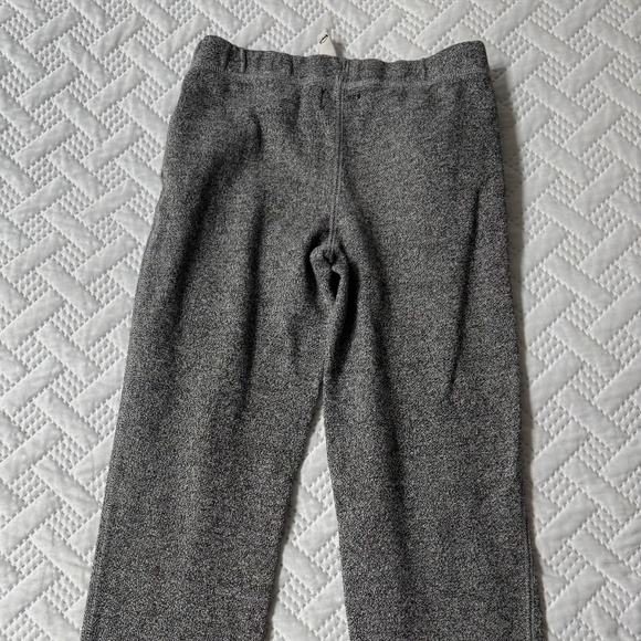 Roots Kids Big Girl Size 10 Salt Pepper Grey Joggers Sweats Track Pants Active - Picture 6 of 8